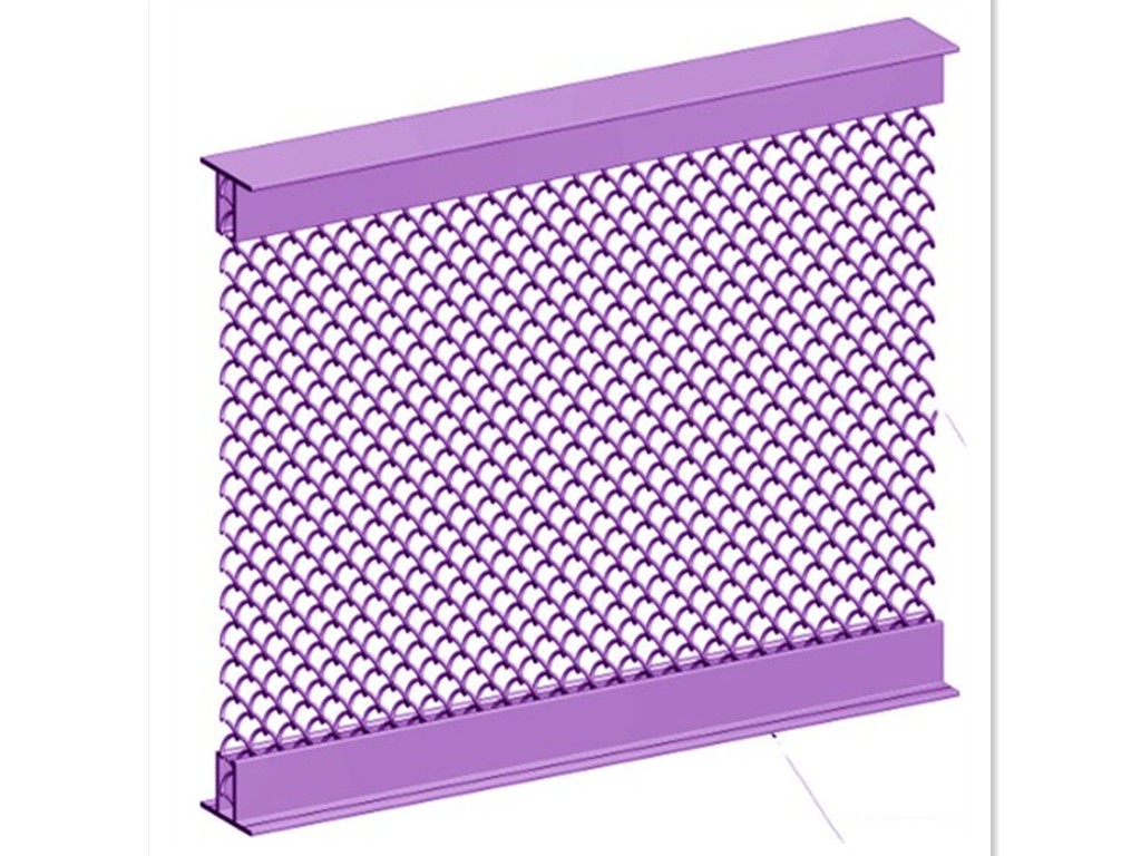 內(nèi)隔墻用螺旋網(wǎng)窗簾